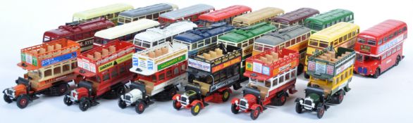 COLLECTION OF ASSORTED ORIGINAL CORGI DIECAST BUSE