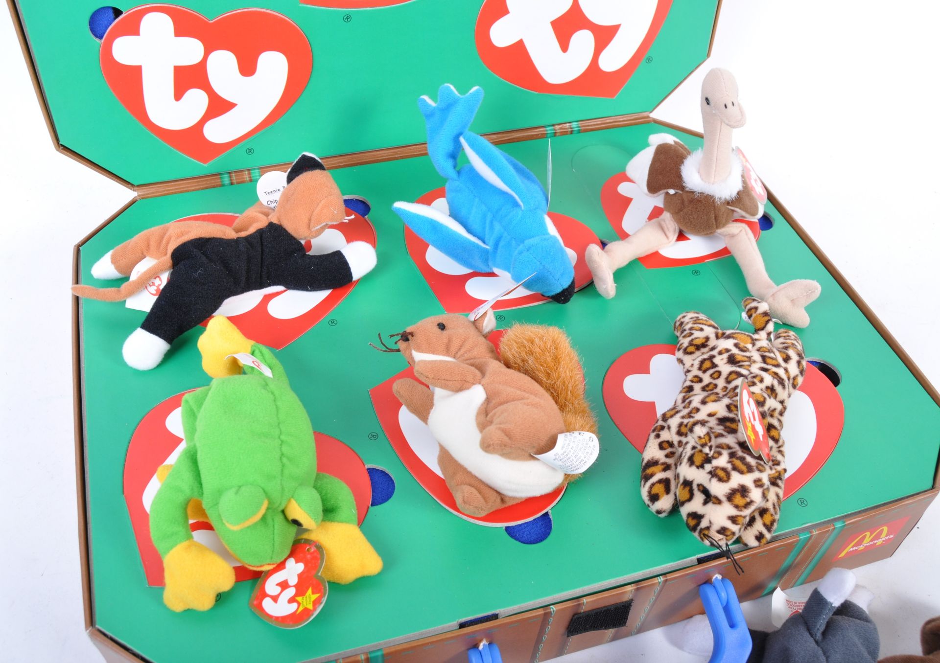 MCDONALDS TEENIE BEANIE BABIES SET OF TWELVE WITHIN OFFICAL CASE - Bild 2 aus 5