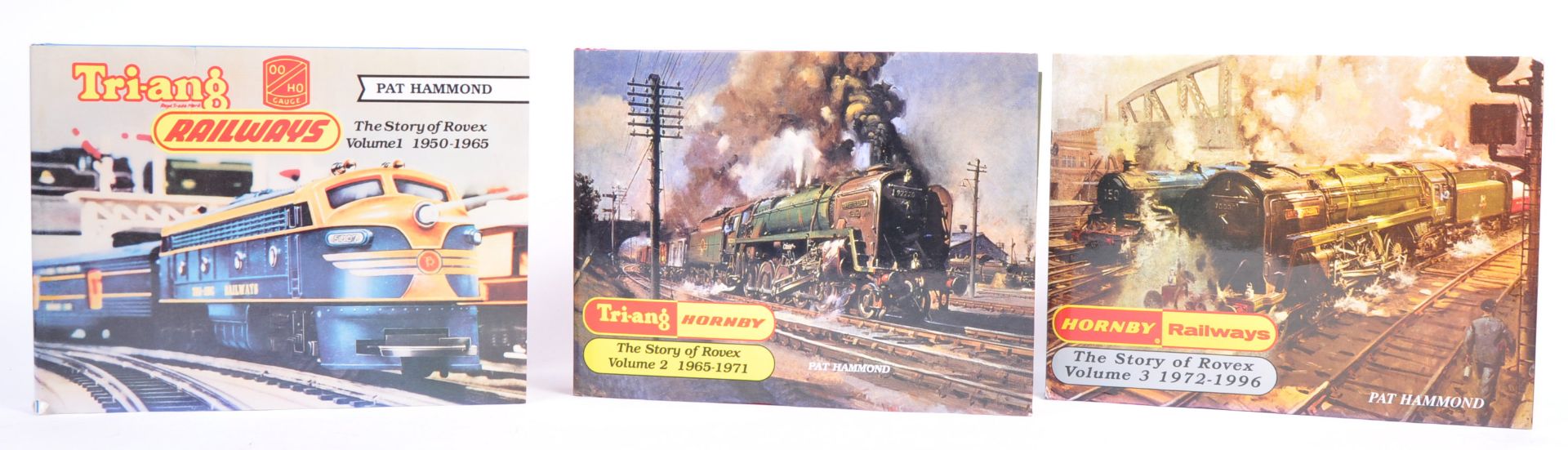 TRI-ANG RAILWAYS - THE STORY OF ROVEX VOLUMES 1-3