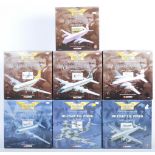 COLLECTION OF X7 CORGI AVIATION ARCHIVE DIECAST MODEL PLANES