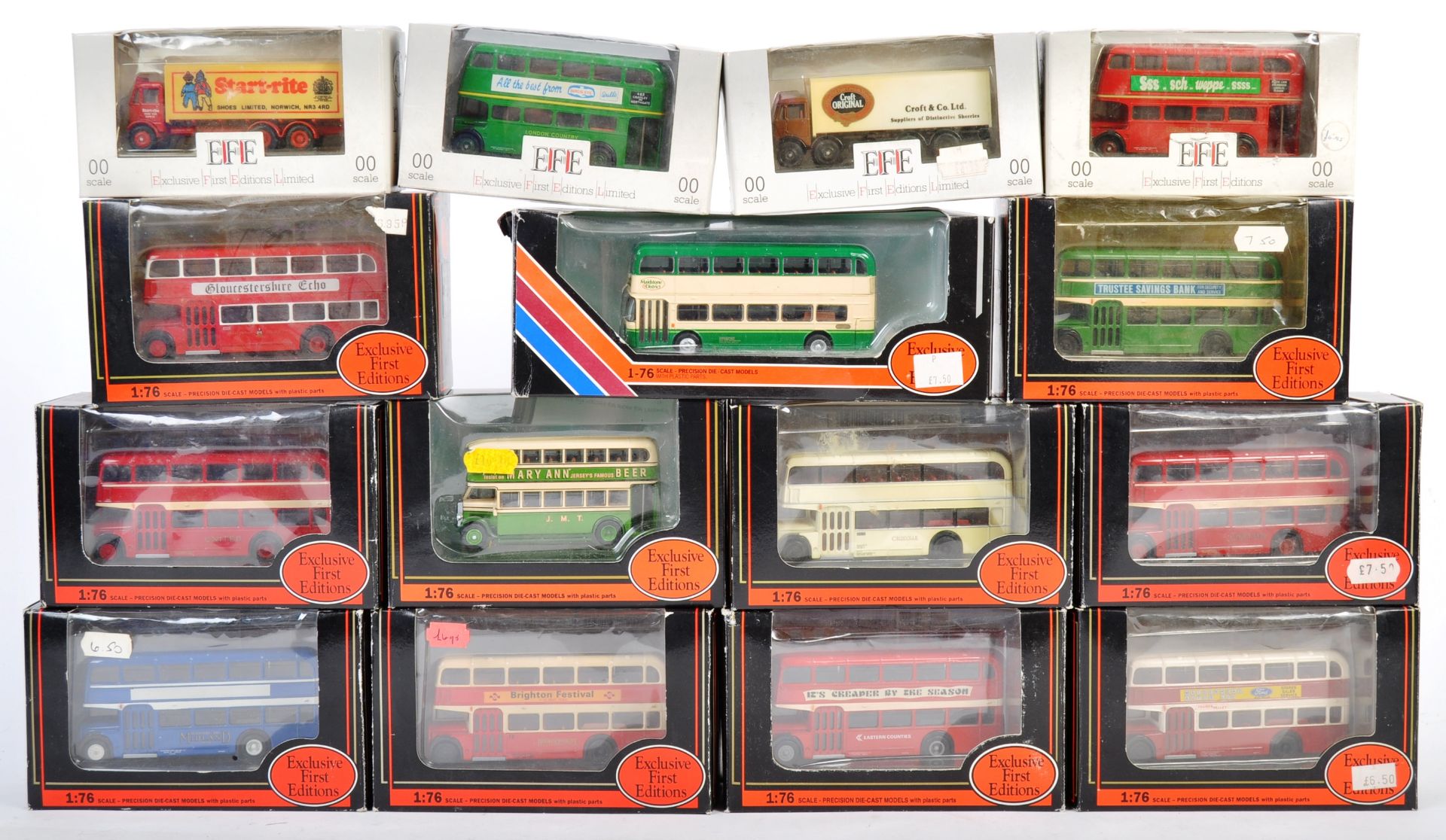COLLECTION OF EFE EXCLUSIVE FIRST EDITIONS 1/76 DIECAST MODELS
