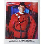 STAR TREK AUTOGRAPH COLLECTION - LEONARD NIMOY - SPOCK SIGNED