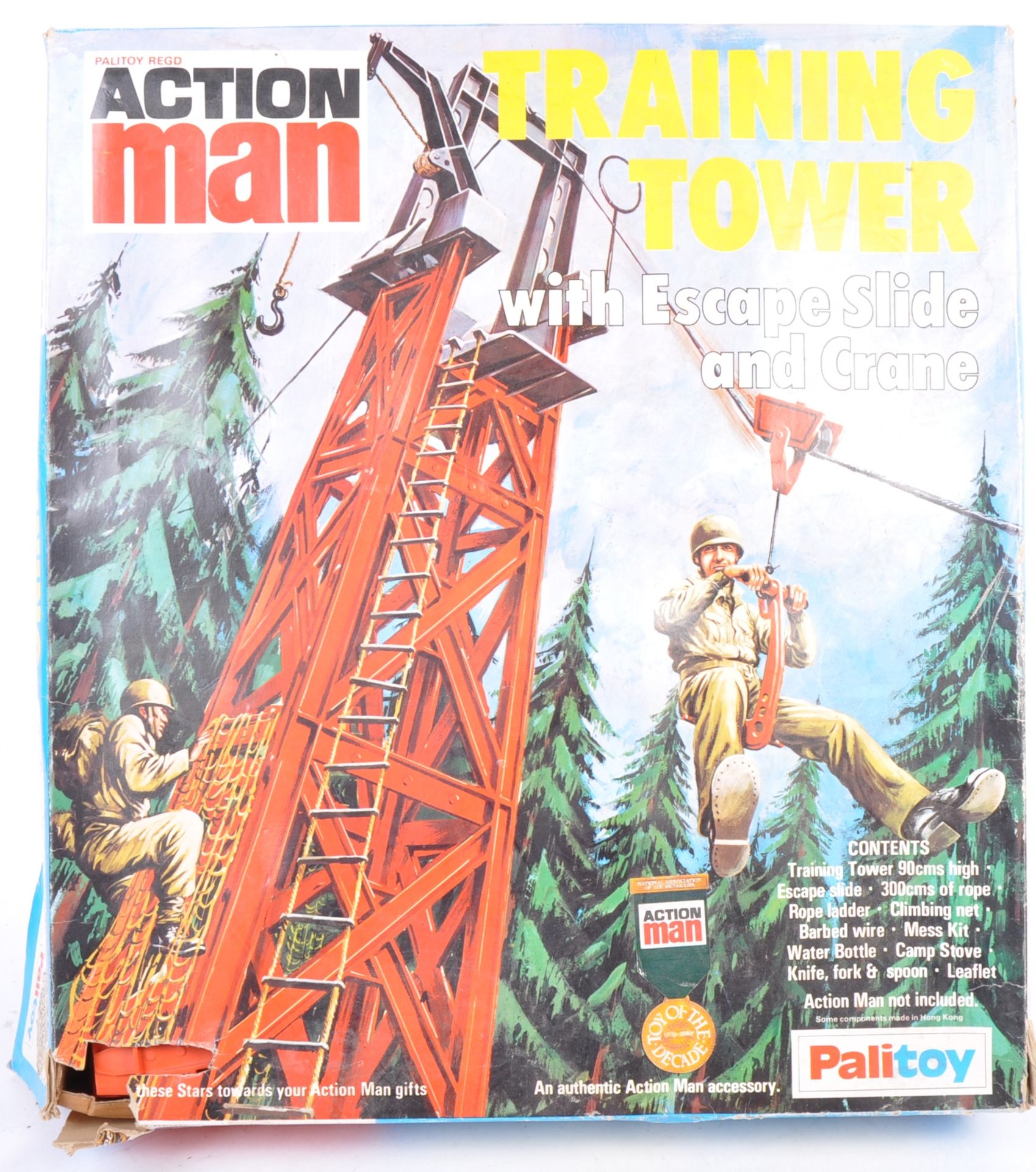 PALITOY ACTION MAN TRAINING TOWER ACTION FIGURE PLAYSET