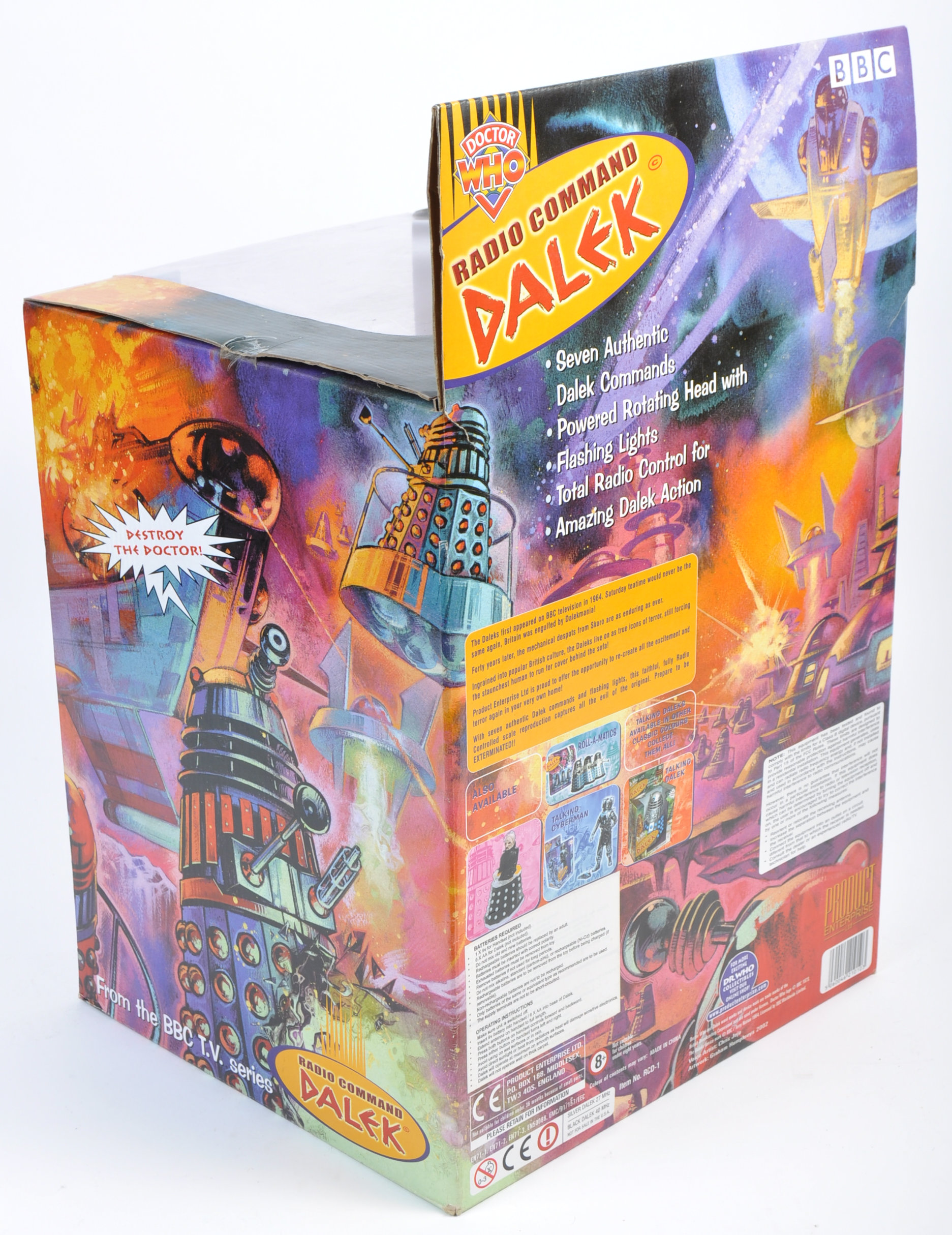 RARE PRODUCT ENTERPRISE RADIO COMMAND DR WHO RC DALEK - Image 4 of 5