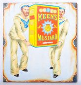 KEEN'S MUSTARD OIL ON BOARD IMPRESSION OF A ENAMEL