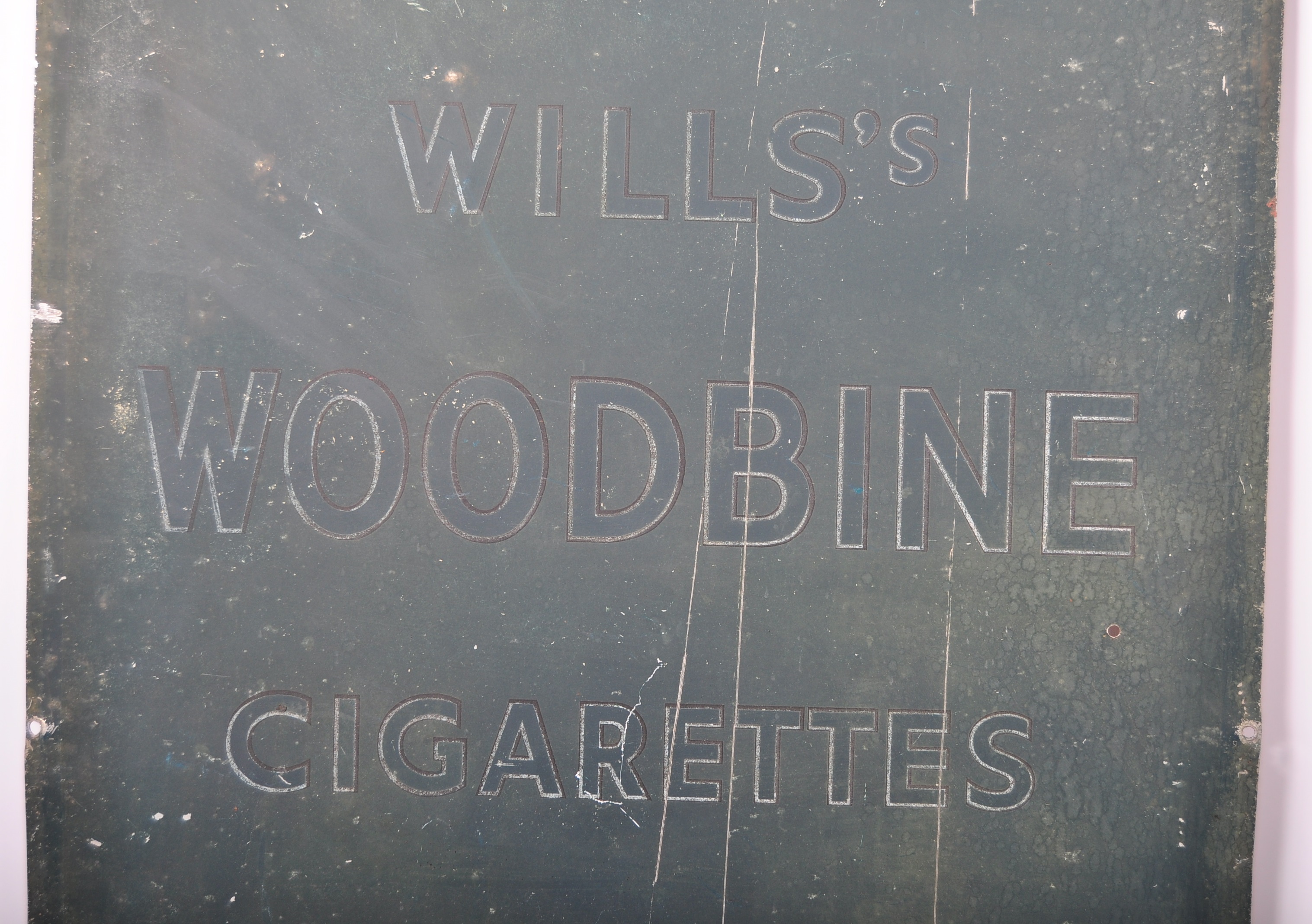 WILLS'S WOODBINE CIGARETTES TIN POINT OF SALE ADVE - Image 2 of 4