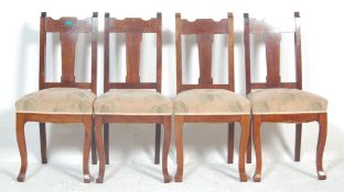 EARLY 20TH CENTURY EDWARDIAN DINING CHAIRS