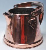 A RETRO 20TH CENTURY HOT WATER COPPER POT