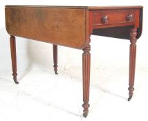 ANTIQUE MAHOGANY PEMBROKE TABLE