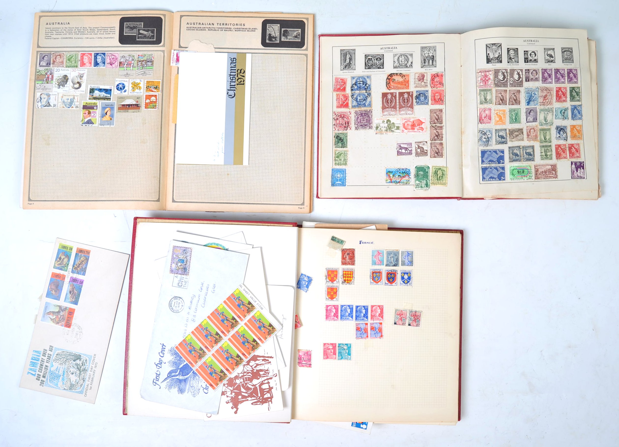 A collection of vintage 20th Century world stamps - Image 11 of 19