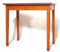 A VINTAGE 20TH CENTURY FORMICA DINING TABLE