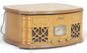 AN ANTIQUE STYLE HI-FI MUSICAL SYSTEM