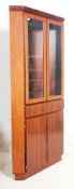 MID CENTURY SKOVBY SCANDINAVIAN DISPLAY CABINET