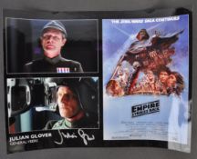 THE EMPIRE STRIKES BACK - JULIAN GLOVER AUTOGRAPHE