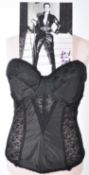 ANGELA GRANT COLLECTION - BLACK LACE CORSET & SIGN