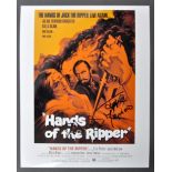 HAMMER HORROR - HANDS OF THE RIPPER - DUAL SIGNED