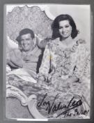 FROM THE COLLECTION OF VALERIE LEON - THE SAINT SIGNED PHOTO