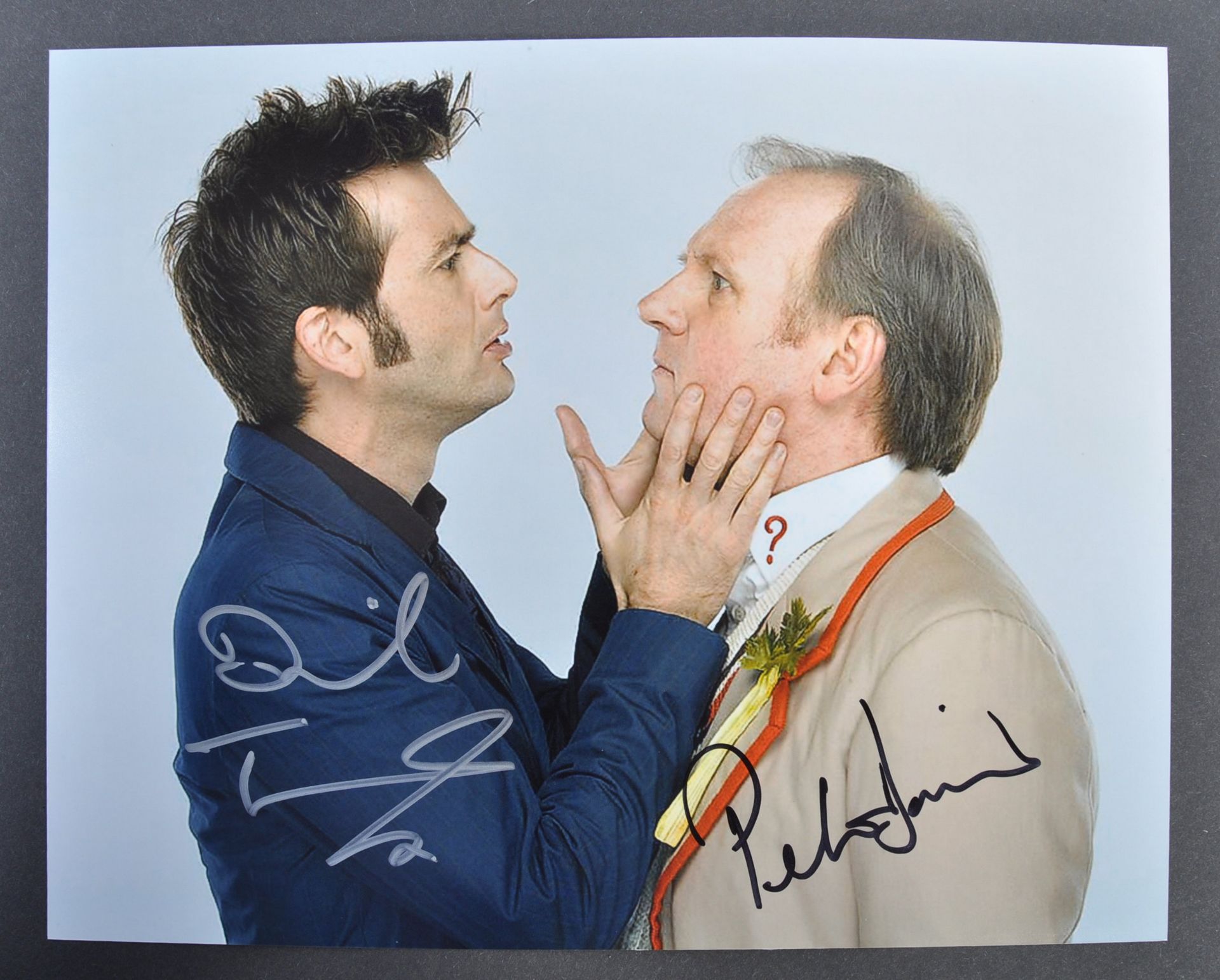 DOCTOR WHO - DAVID TENNANT & PETER DAVISON DUAL SI