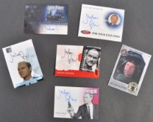 JULIAN GLOVER - COLLECTION OF ASSORTED AUTOGRAPHED