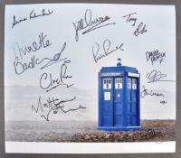 DOCTOR WHO - IMPRESSIVE LARGE MULTI-SIGNED PHOTOGR