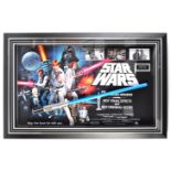 STAR WARS - INCREDIBLE GEORGE LUCAS AUTOGRAPHED LIGHTSABER