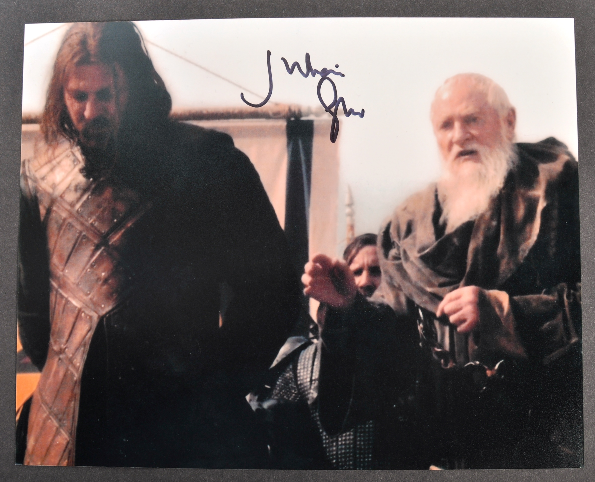 GAME OF THRONES - JULIAN GLOVER SIGNED PHOTOGRAPH