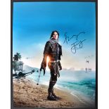 STAR WARS - FELICITY JONES - SIGNED 11X14" PHOTOGR