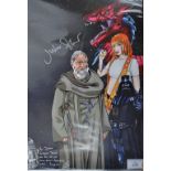 COLLECTION OF JULIAN GLOVER - GIFTED ARTWORK PRINT