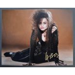 HARRY POTTER - HELENA BONHAM CARTER - RARE SIGNED