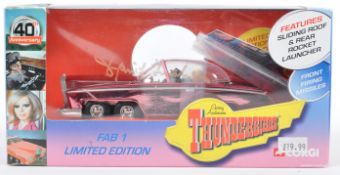 THUNDERBIRDS - CORGI 40TH ANNIVERSARY SIGNED MODEL