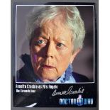 DOCTOR WHO - ANNETTE CROSBIE - AUTOGRAPHED 8X10" P