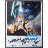 STAR WARS - THE RISE OF SKYWALKER - AUTOGRAPHED CA