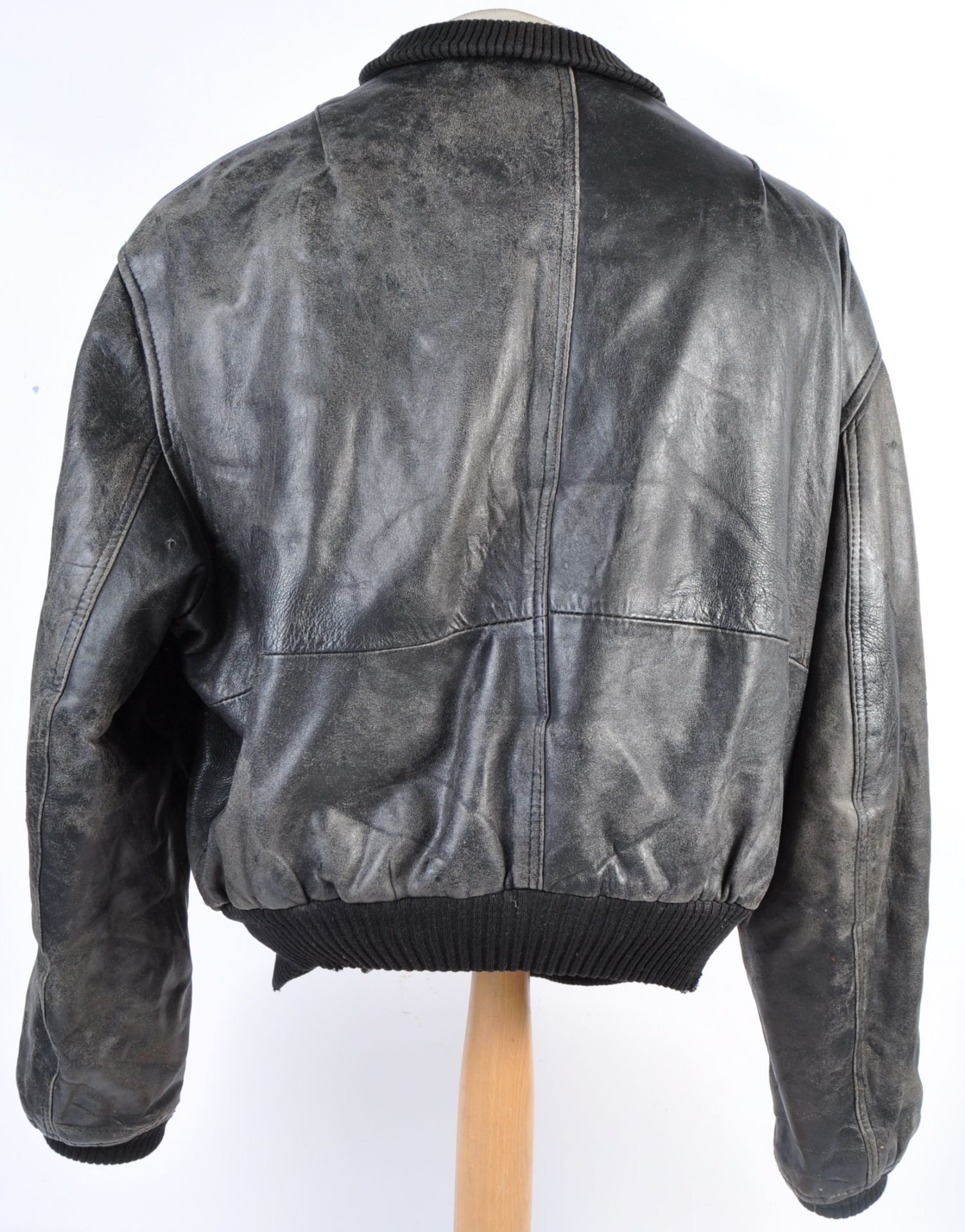 PETER WYNGARDE ESTATE - BLACK LEATHER JACKET - Bild 3 aus 4