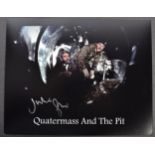 QUATERMASS & THE PIT - JULIAN GLOVER SIGNED PHOTOG