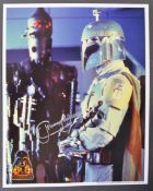 STAR WARS - JEREMY BULLOCH - CELEBRATION - BOBA FETT SIGNED PHOTO