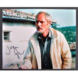 JAMES BOND 007 - JULIAN GLOVER AUTOGRAPHED PHOTOGR