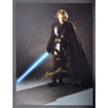 STAR WARS - HAYDEN CHRISTENSEN - AUTOGRAPHED 15X11