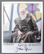 GAME OF THRONES - JULIAN GLOVER AUTOGRAPHED PHOTOG