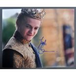 GAME OF THRONES - JACK GLEESON - SIGNED 8X10" COLOUR PHOTO