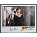 COLLECTION OF ISLA BLAIR - INDIANA JONES SIGNED 8X