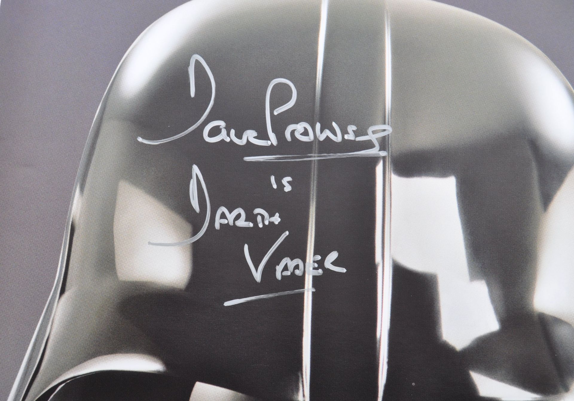 DAVE PROWSE - STAR WARS - DARTH VADER SIGNED 8X10" PHOTOGRAPH - Bild 2 aus 3