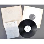 PETER WYNGARDE PRIVATE COLLECTION - RARE TEST PRESSING DEMO LP