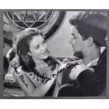 HAMMER HORROR - THE KISS OF THE VAMPIRE - DUAL SIGNED 8X10"