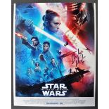 STAR WARS - THE RISE OF SKYWALKER - SIGNED 11X14"