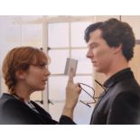 SHERLOCK - KATHERINE PARKINSON SIGNED 8X10" PHOTO