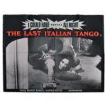 THE LAST ITALIAN TANGO - ORIGINAL SIGNED BRITISH Q