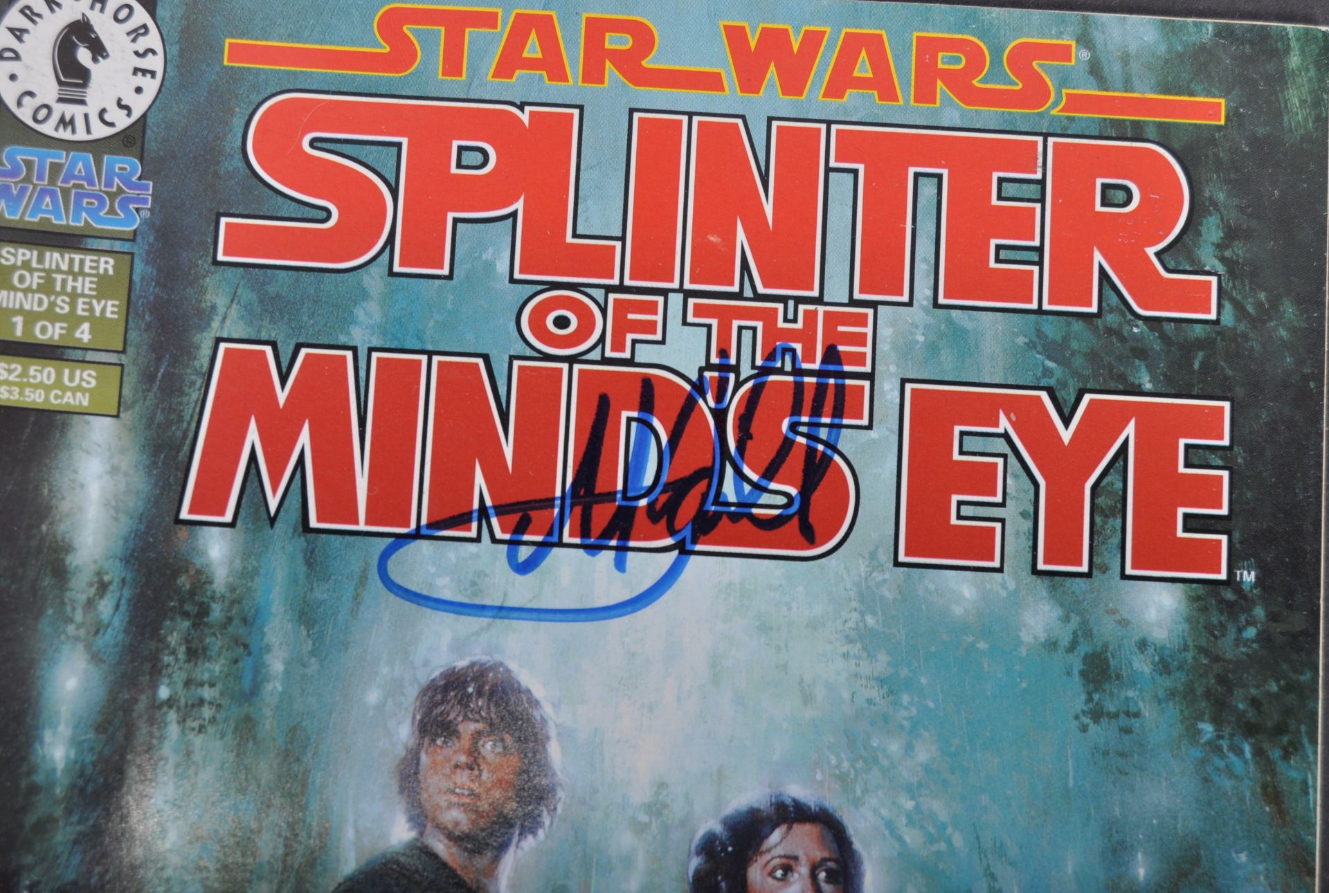 STAR WARS - MARK HAMILL - RARE AUTOGRAPHED STAR WARS COMIC - Bild 2 aus 3