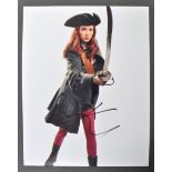 DOCTOR WHO - KAREN GILLAN - AUTOGRAPHED 8X10" COLOUR PHOTOGRAPH