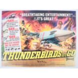 THUNDERBIRDS ARE GO - BEAUTIFUL AUTOGRAPHED 16X20" POSTER