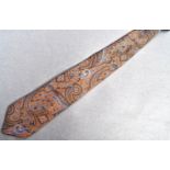 PETER WYNGARDE ESTATE - ORIGINAL WORN PAISLEY NECK